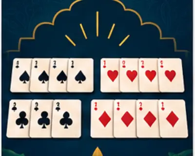 Three-Card Memory illustrated game cover